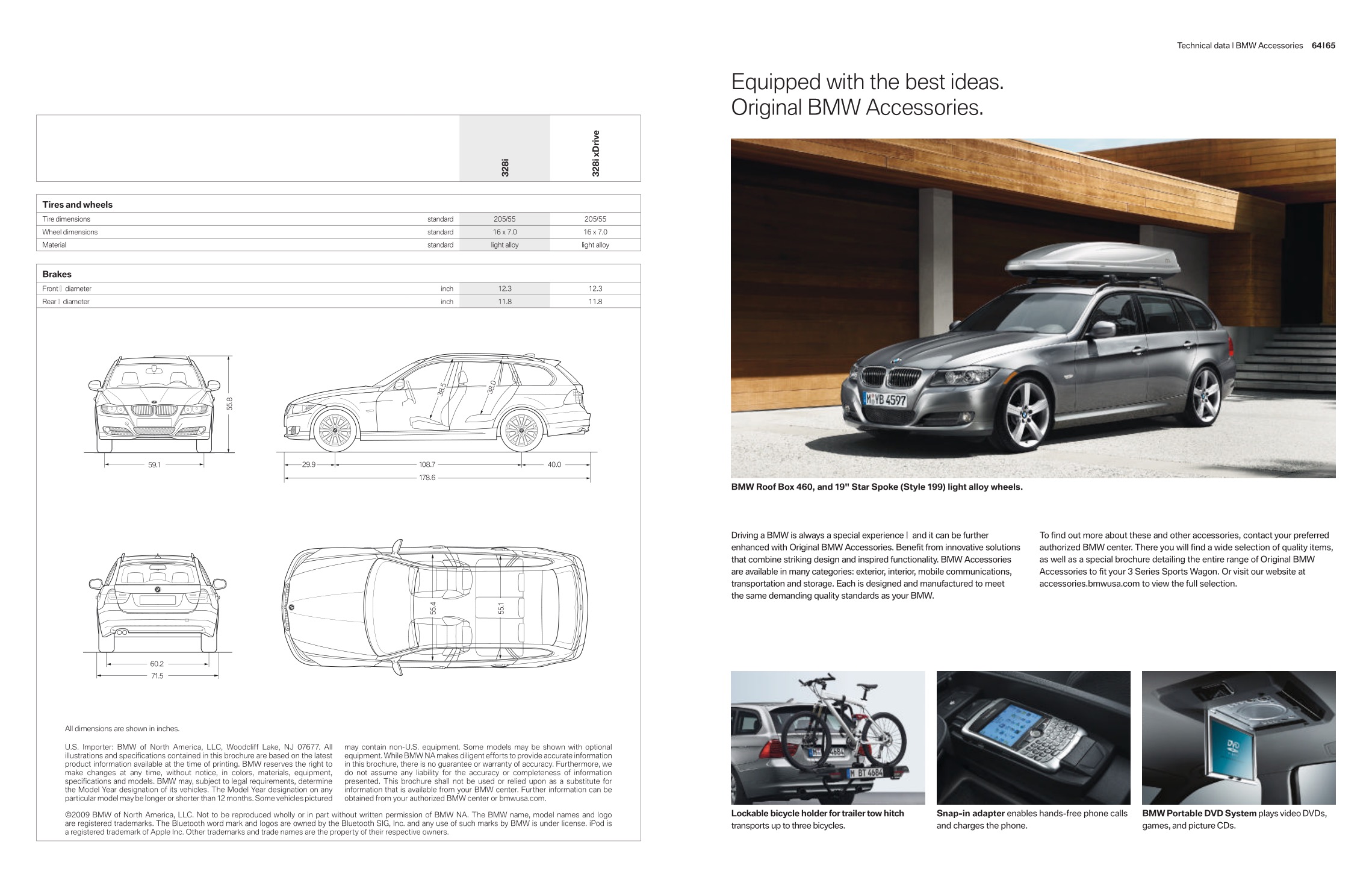 2010 BMW 3-Series Wagon Brochure Page 17